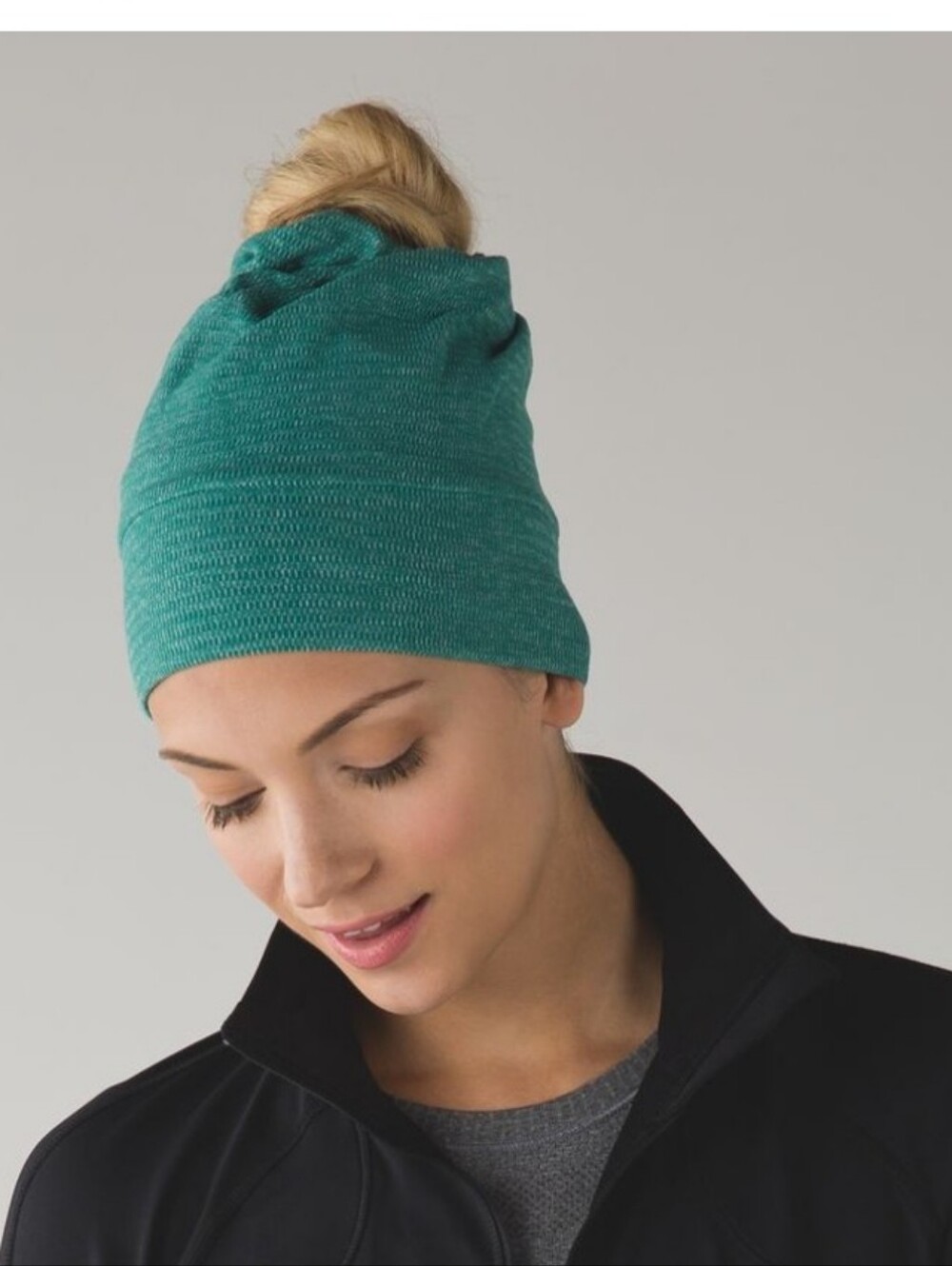 Lululemon Top Knot Toque Convertible Beanie Headband Neckwarmer OS
